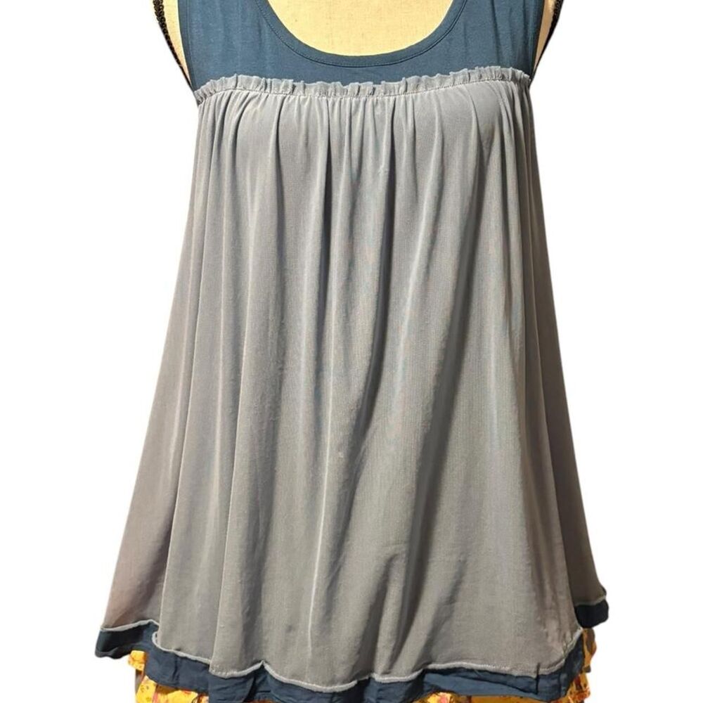 Matilda-jane Women's Grey and Blue Blouse